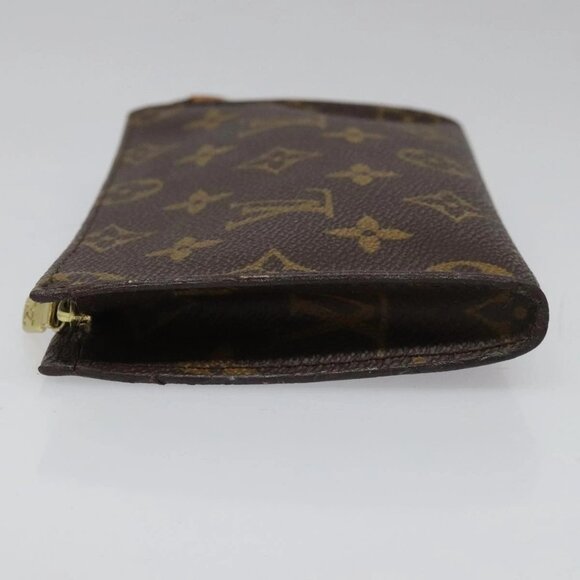 LOUIS VUITTON Monogram Bucket PM Accessory Pouch LV Auth 111829 - Picture 7 of 16
